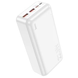 Зовнішній портативний акумулятор Hoco J101B Astute 27000mAh White 22.5W