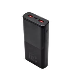 Зовнішній портативний акумулятор Infinity KJ-K15 Black (20000mAh, 66W)