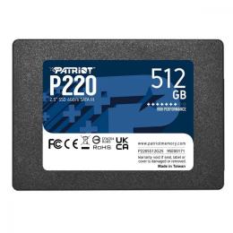 Внутрішній SSD диск Patriot P220 (P220S512G25) 512GB