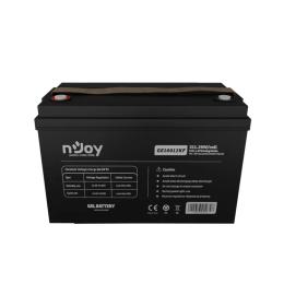 Акумулятор для ДБЖ NJOY GE10012KF 12V 100AH (BTVGCAHOCHKKFCN01B) Black