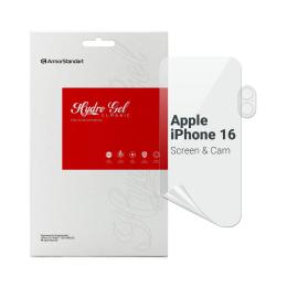 Захисна плівка ArmorStandart ARM80715 для Apple iPhone 16 Transparent (екран + камера)