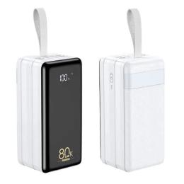 Зовнішній портативний акумулятор Remax Chinen 80000mAh White 22.5W PD+QC (RPP-291)