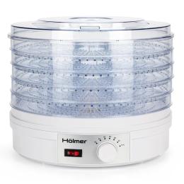 Сушарка для овочів та фруктів Holmer HFD-30W White