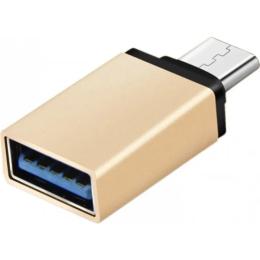 Перехідник VALUE OTG USB 3.1 Type-C (тато) - USB 3.0 (мама) Gold