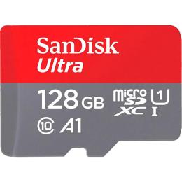 Карта памяті SanDisk 128 GB microSDXC UHS-I Ultra A1