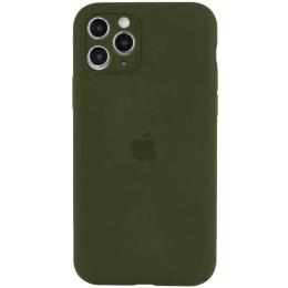 Чохол-накладка EpiK для Apple iPhone 12 Pro Max Dark Olive Silicone Case Full Camera Protective