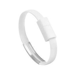 Дата-кабель VALUE USB 2.0 (тато) - Lightning (тато) 0.2m White браслет