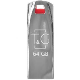 Флеш память T&amp;G Stylish 115 Metal 64Gb Chrome