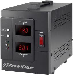 Стабілізатор напруги PowerWalker AVR 1500/SIV Black (10120305)