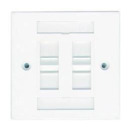 Розетка MOLEX WNC-00009-02 UTP 5e White 4хRJ45 внутрішня