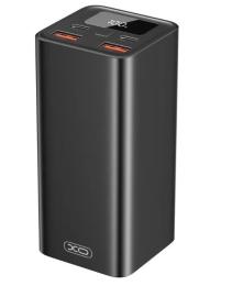 Зовнішній портативний акумулятор XO PB97 20000mAh Black 65W