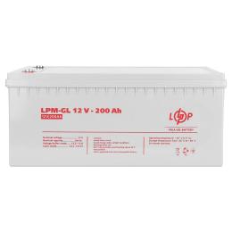 Акумулятор для ДБЖ LogicPower LPM-GL 12V-200 Ah Gray