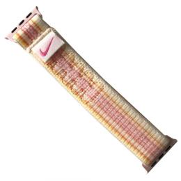 Ремінець для смарт-годинника Infinity для Apple Watch Nike Sport Loop 38/40/41 Starlight Pink