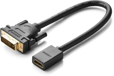 Перехідник Ugreen 20118 DVI (тато) to HDMI (мама) Black