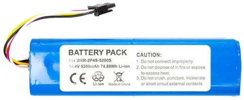 Акумулятор для пилососа PowerPlant Xiaomi Mi Robo Mijia Roborock S50 (TB921249) 5200mAh