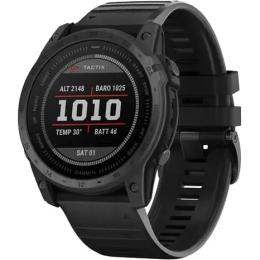 Смарт-годинник Garmin Tactix 7  Standard Edition Premium Tactical GPS Watch with Silicone Band Black (010-02704-00/01)