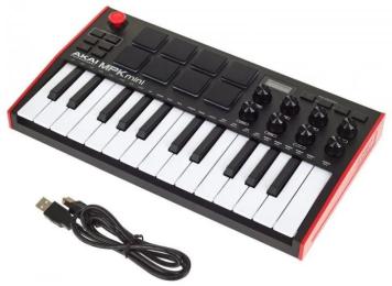 MIDI-клавіатура AKAI MPK Mini MK3 Black