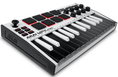 MIDI-клавіатура AKAI MPK Mini MK3 White