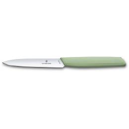 Кухонний ніж Victorinox SwissModern Paring Knife 6.9006.1042 Green для чищення овочів