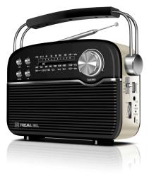 Радіоприймач REAL-EL X-545 Black (EL121800005)