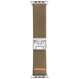 Ремінець для смарт-годинника EpiK Nylon New Design для Apple Watch 38/40/41/42mm Beige Brown