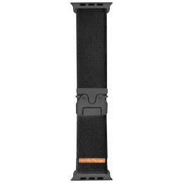 Ремінець для смарт-годинника EpiK Nylon New Design для Apple Watch 38/40/41/42mm Black