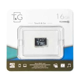 Карта памяті T&amp;G microSDHC (UHS-1) 16GB (Class 10) Black без адаптера