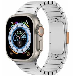 Ремінець для смарт-годинника EpiK Steel для Apple Watch 38/40/41/42mm Silver