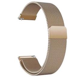Ремінець для смарт-годинника EpiK Milanese Loop для Smart Watch 20mm Retro Gold