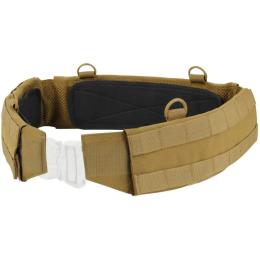 Тактичний пояс Condor SLIM BATTLE BELT 121160-498-L Coyote із системою Моллі