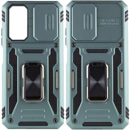 Чохол-накладка EpiK Camshield Army Ring для Xiaomi Redmi Note 11 (Global)/Note 11S Light Green