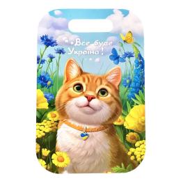 Дошка кухонна Ubumblebees PSF154 Рудий котик