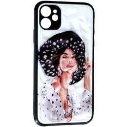 Чохол-накладка EpiK Prisma Ladies для Apple iPhone 14 (6.1) Girl in a hat