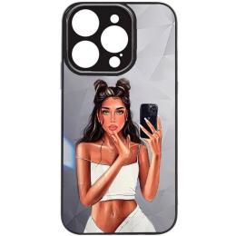 Чохол-накладка EpiK Prisma Ladies для Apple iPhone 14 Pro (6.1) Black White