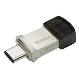 Флеш память Transcend JetFlash 890 TS128GJF890S Silver 128 GB USB Type-C
