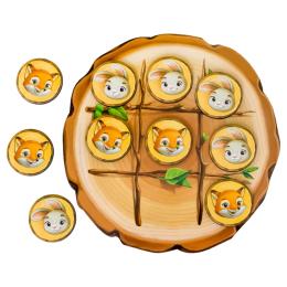 Настільна гра Ubumblebees PSD158 Хрестики-нулики Зайчики і лисички