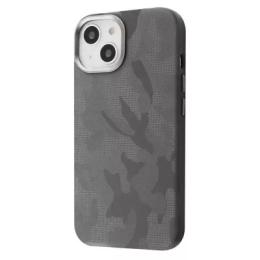 Чохол-накладка WAVE Khaki Case with Magnetic Ring iPhone 15 Gray