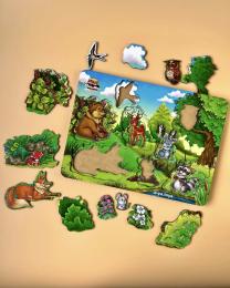 Сортер Ubumblebees PSF002 А де ж звірі? Серія Ліс