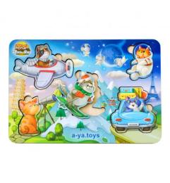 Пазл Ubumblebees PSD143 вкладиш Котики - 2