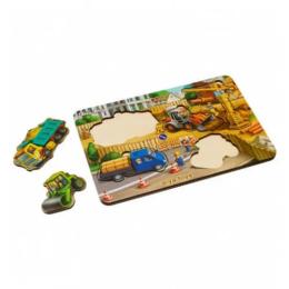 Пазл Ubumblebees PSD147 -вкладиш Будівництво - 3