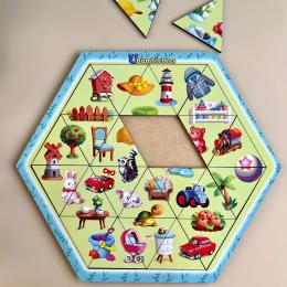 Пазл Ubumblebees PSF125 головоломка: Асорті