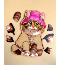 Пазл Ubumblebees PSF136 Український котик контурний