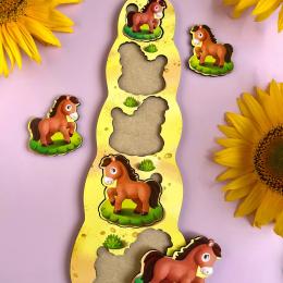 Сортер Ubumblebees PSF065 Конячки