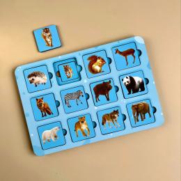 Сортер Ubumblebees PSF087 Мама та малюк - дикі тварини