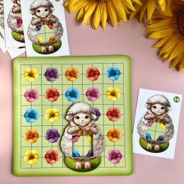 Сортер Ubumblebees PSF096 Овечка на галявині 20 карток