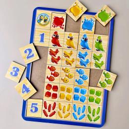 Сортер Ubumblebees PSF108 Порівняй та підбери - колір та рахунок