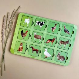 Сортер Ubumblebees PSF088 Мама та малюк - домашні тварини