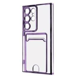 Чохол-накладка WAVE Metal Pocket Case Samsung Galaxy S24 Ultra Purple