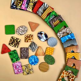 Деревяна іграшка Ubumblebees PSD086 Дощечки Сегена Піря