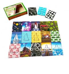 Деревяна іграшка Ubumblebees PSF051 Дощечки Сегена Транспорт